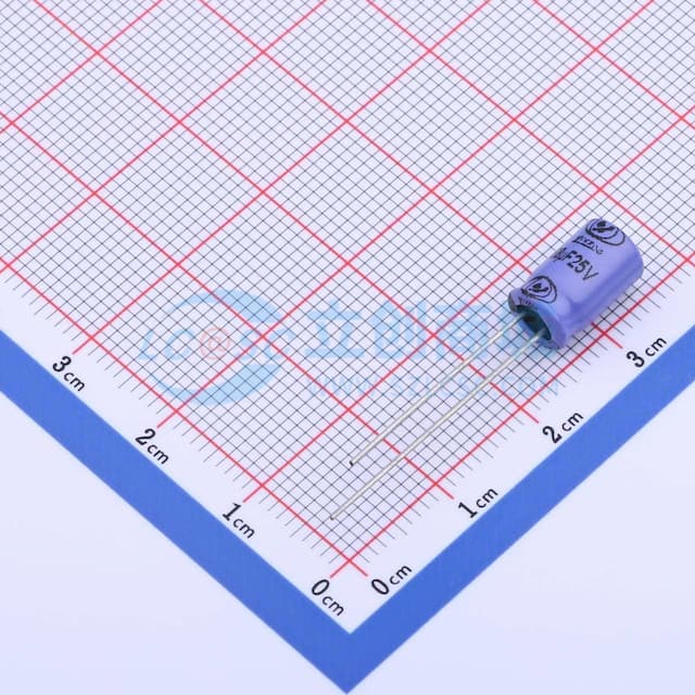 68uF ±20% 25V实物图