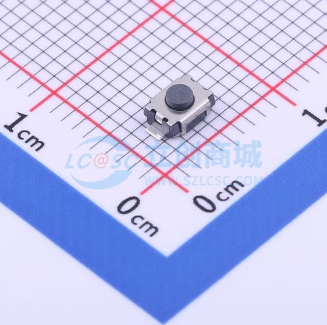 3.9*2.9*2mm 立贴 轻触开关实物图
