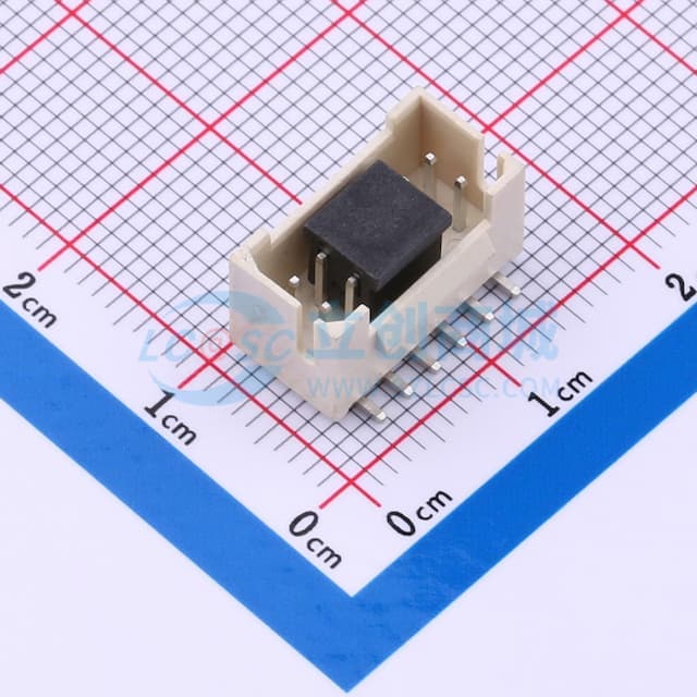 2x6P 间距:2mm 立贴实物图