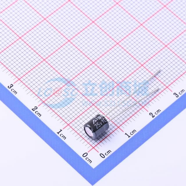 10uF ±20% 25V实物图