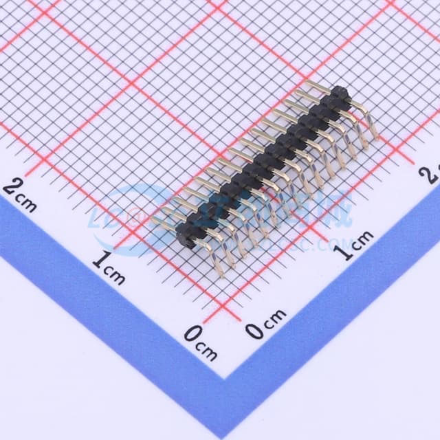1x15P 间距:1.27mm 方针 【插件】实物图