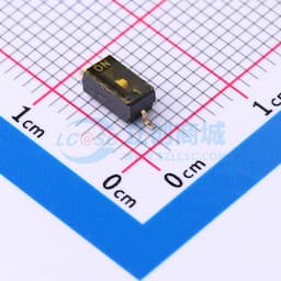 1.27mm 1位贴片拨码开关(S脚)缩略图