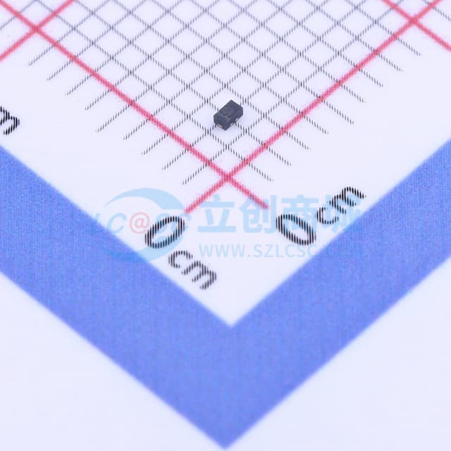 双向ESD 3.6V截止 峰值浪涌电流：1.7A@8/20us实物图