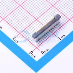 间距:0.5mm P数:20P 抽屉式 单侧触点/垂直缩略图