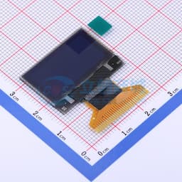 0.96寸 白色 128x64像素分辨率 单色 30PIN 停产缩略图