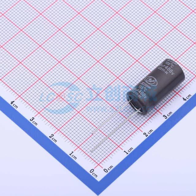 10uF ±20% 400V实物图