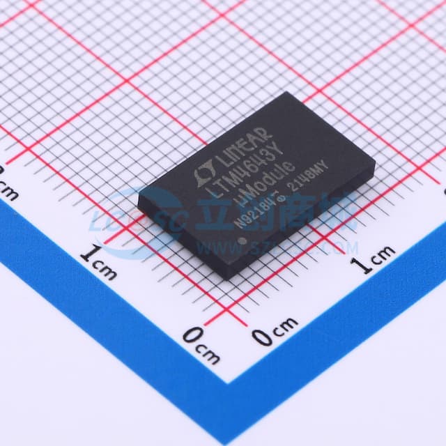 具可配置 3A 输出阵列的超薄型、四通道 uModule 稳压器实物图