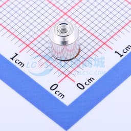 雄和远景，电路板表贴圆螺母柱，M2Xφ5.56X4.6+1.53，铜镀锡，编带装缩略图