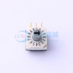 旋转编码开关/8421开关/BCD编码开关【插件】缩略图