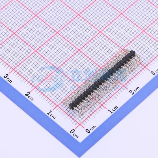 1x23P 间距:1.27mm 方针 【插件】实物图