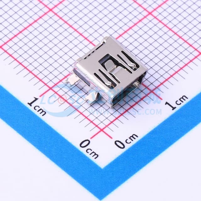 Mini-B 母 卧贴实物图