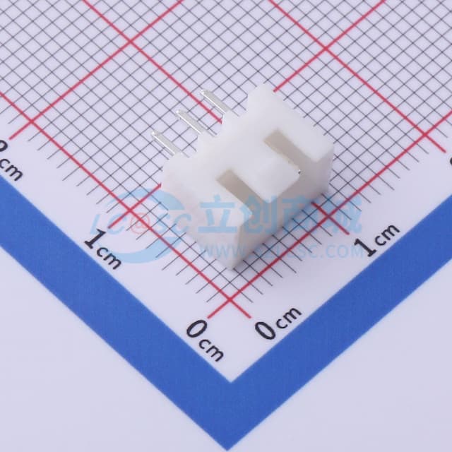 1x3P 间距:2.5mm 直插 系列:XHB【插件】实物图
