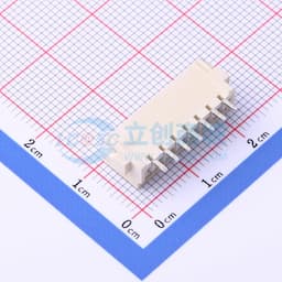 1x7P 间距:2.54mm 卧贴 系列:XH缩略图