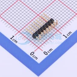1x8P 间距:1.27mm 方针 【插件】缩略图