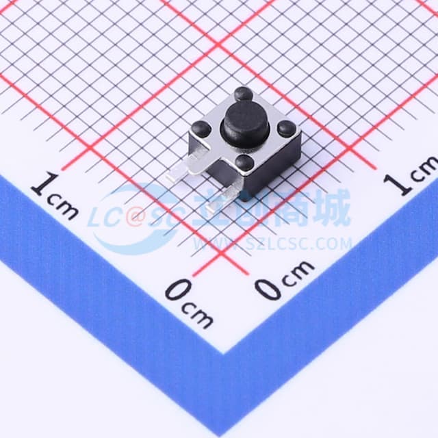 4.5*4.5*3.8H-J 260gf 边三脚【插件】实物图