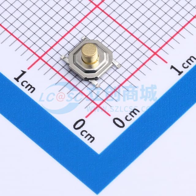5.2*5.2*3mm 立贴 轻触开关实物图