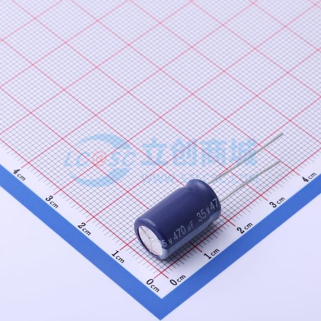 470uF ±20% 35V实物图