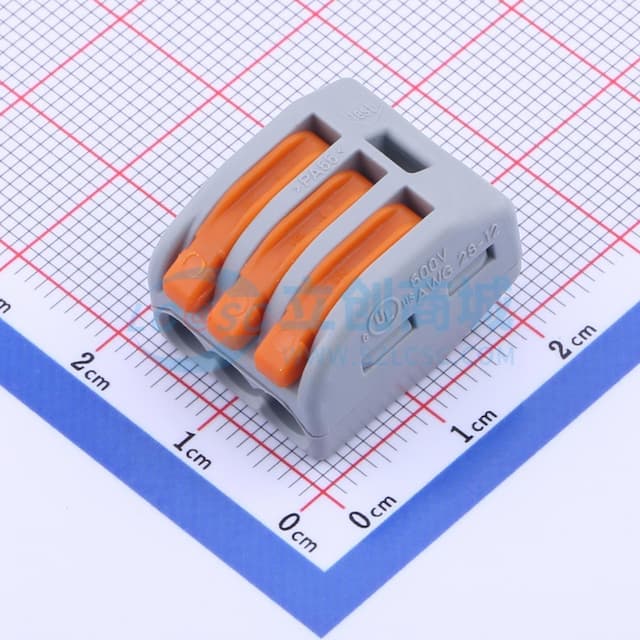 1x3P 每排P数:3 排数:1实物图