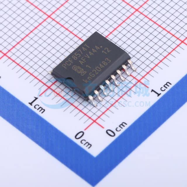 带中断功能的 I2C 总线远程 8 位 I/O 扩展器实物图