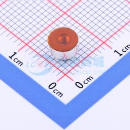 雄和远景，电路板表贴圆螺母柱，M2Xφ5.56X2.5+1.53，铜镀锡，编带装缩略图