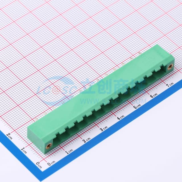 螺丝固定 1x13P 5.08mm 排数:1 每排P数:13实物图