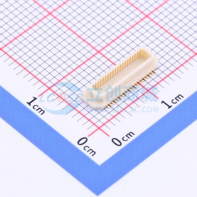 间距:0.5mm PIN:40P 公 立贴实物图