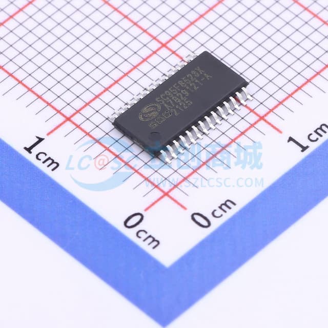 超高速1T8051内核23路二合一触控FlashMCU实物图