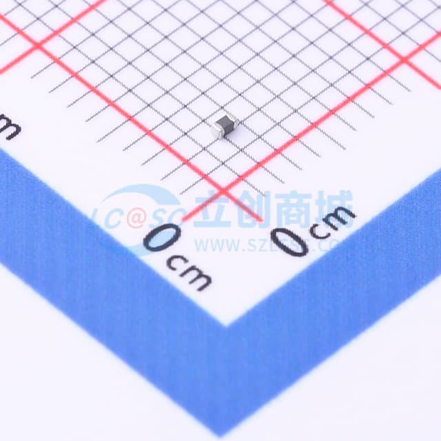 单路 0402磁珠 阻抗30Ω@100MHz实物图