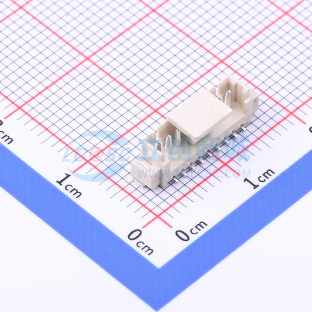 1x9P 间距:1.25mm 立贴 系列:PicoBlade(MX 1.25)实物图