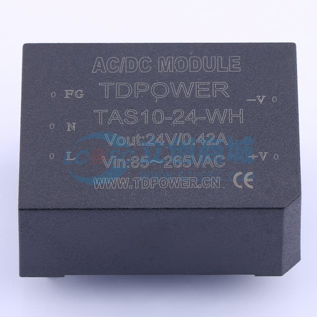 24V 10W AC-DC电源模块 【插件】实物图