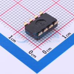 2.54mm 4位贴片高柄拨码开关缩略图