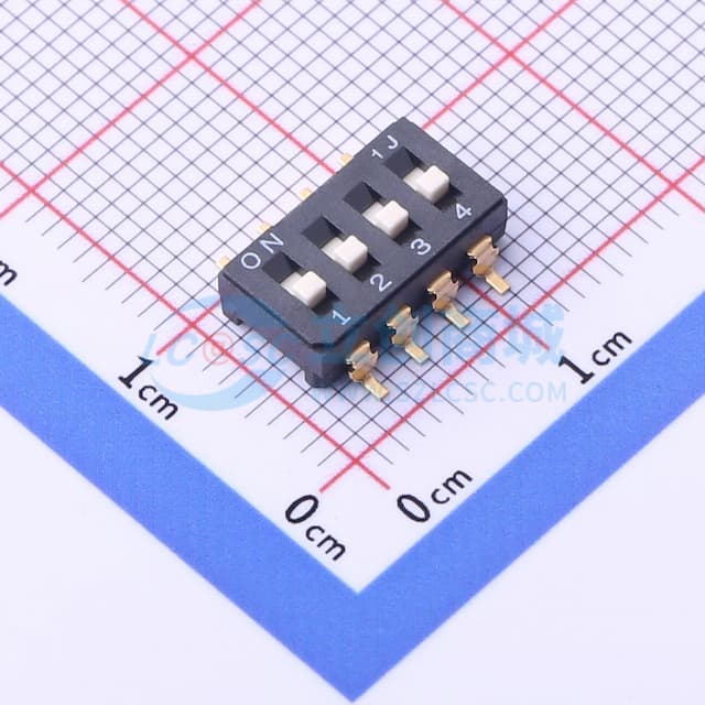 拨码开关 (间距2.54mm)实物图