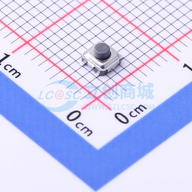 3.1*3.1*2mm 立贴 轻触开关实物图