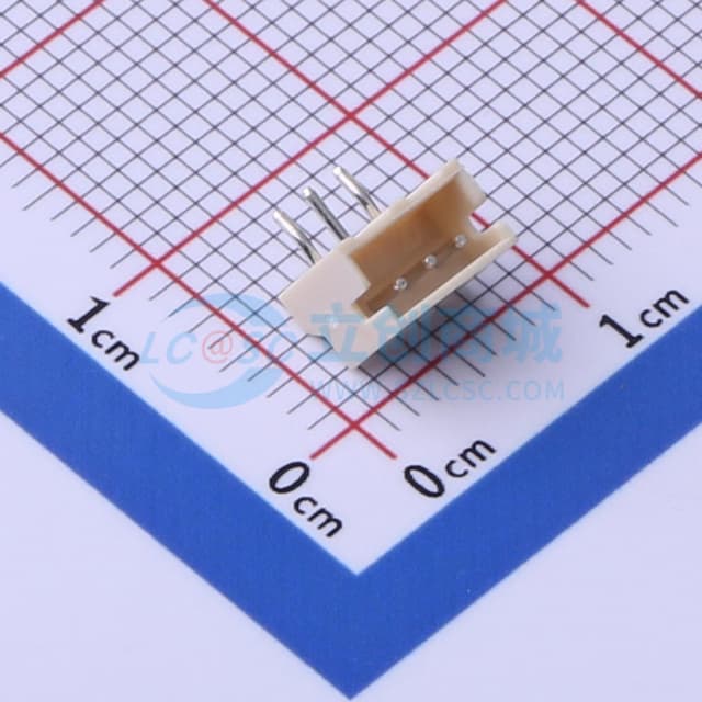 1x3P 间距:1.5mm 弯插【插件】实物图