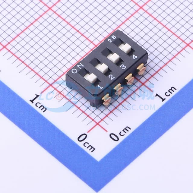 拨码开关 (间距2.54mm)实物图