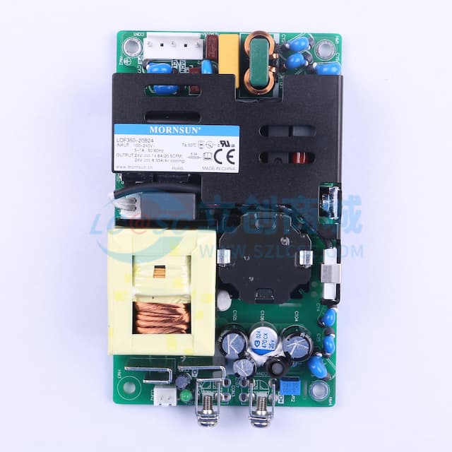 350W AC/DC开板电源实物图