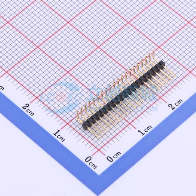1x20P 间距:1.27mm 方针实物图