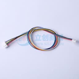 2.0mm (YH 2.0)公HSG,6P端子线，长度300，双头反向缩略图