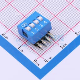 间距2.54mm 4位拨码开关缩略图