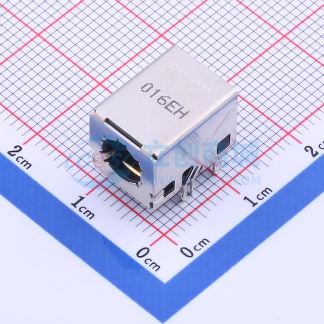 DC电源插座 内径:1.65mm 外径:5.6mm 【插件】实物图