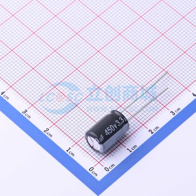 3.3uF ±20% 450V实物图