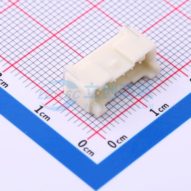 1x6P 2mm 卧贴实物图