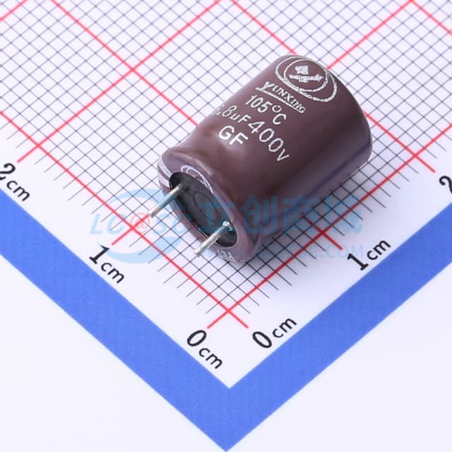 6.8uF ±20% 400V实物图
