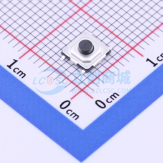5.2*5.2*2mm 立贴 轻触开关实物图