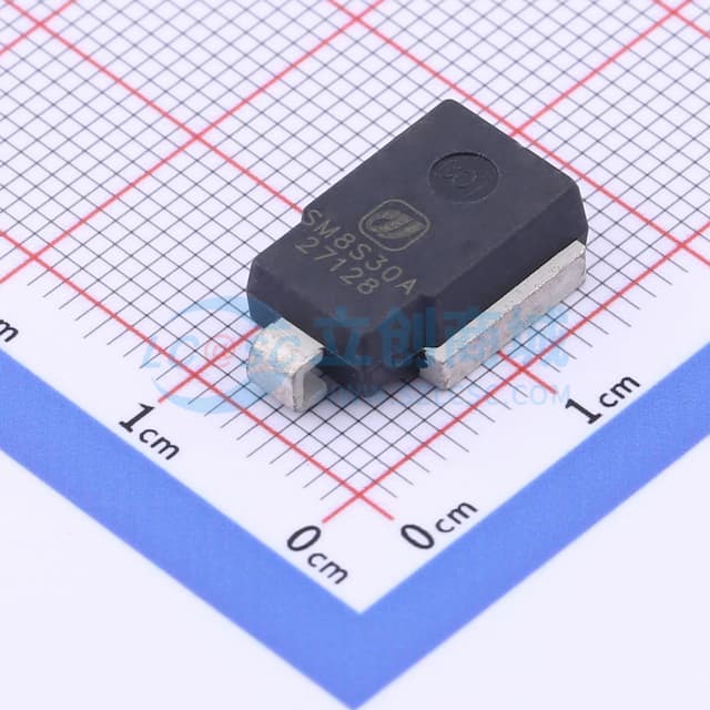 车规级 TVS 30V截止 136A峰值脉冲实物图