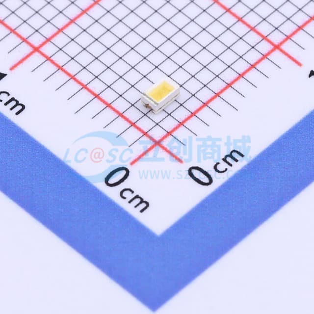 带反射器的紧凑型LED实物图