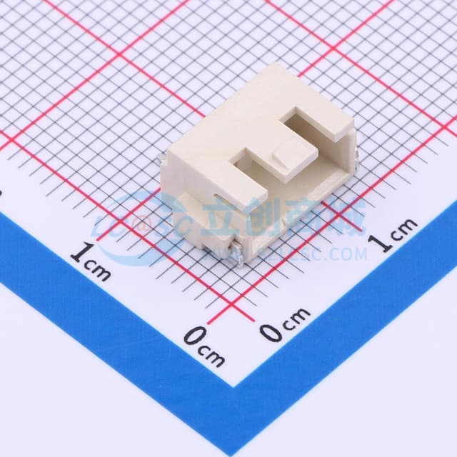 1x3P 间距:2.54mm 卧贴实物图