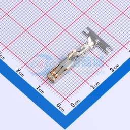 插座触头，镀金，250 VAC，20 - 16 AWG线规，压接，铜合金，电源缩略图
