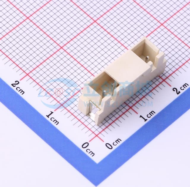 1x6P 间距:2.5mm 立贴 系列:XHB实物图