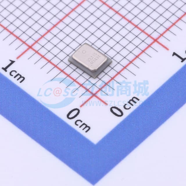 硅麦L4.0xW3.0xH1.0mm 1.62-3.6V 灵敏度-26dB±3 SNR-63db 底进5P数字实物图